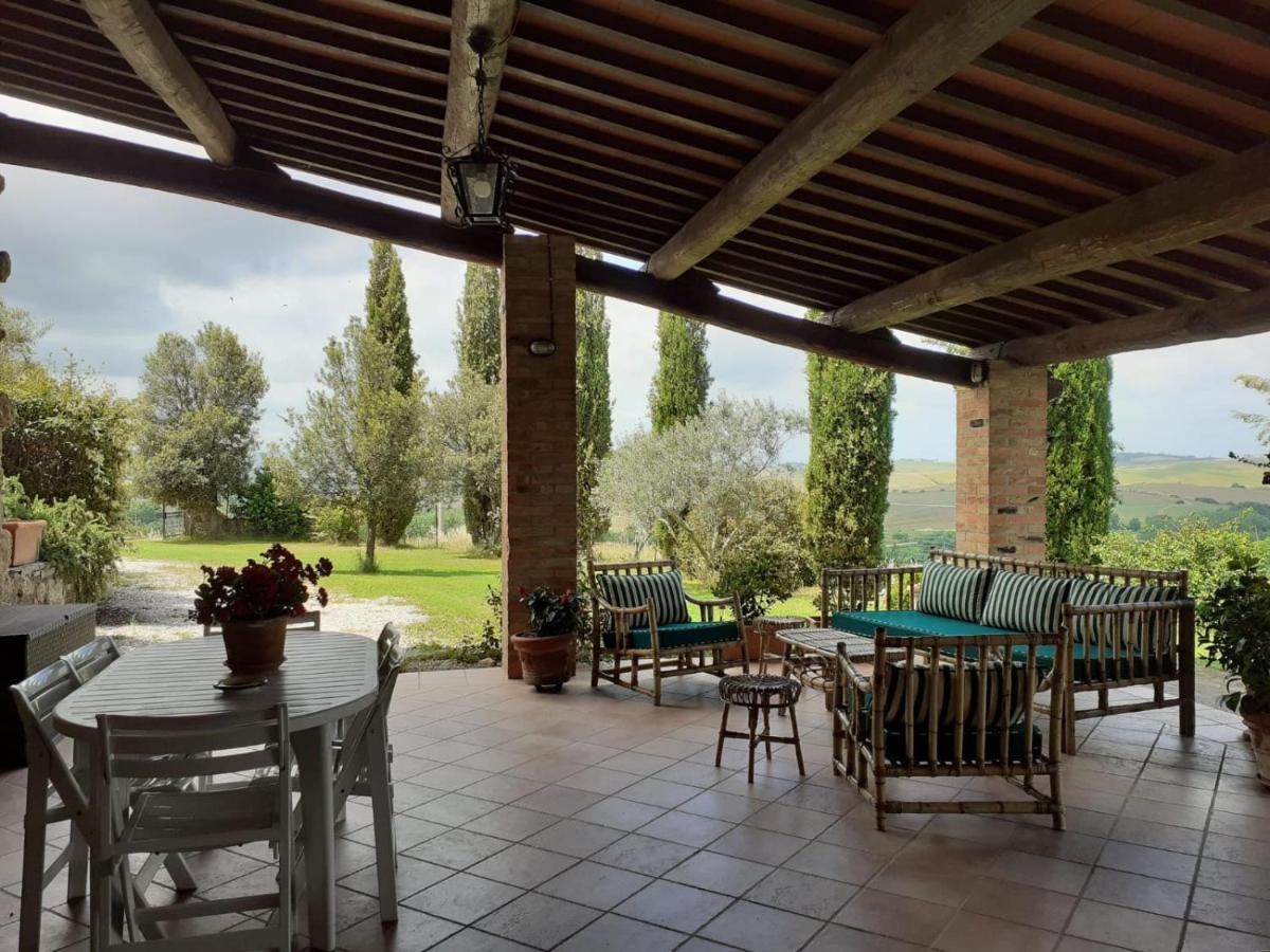 Podere Cacchini ปีเอนซา ภายนอก รูปภาพ