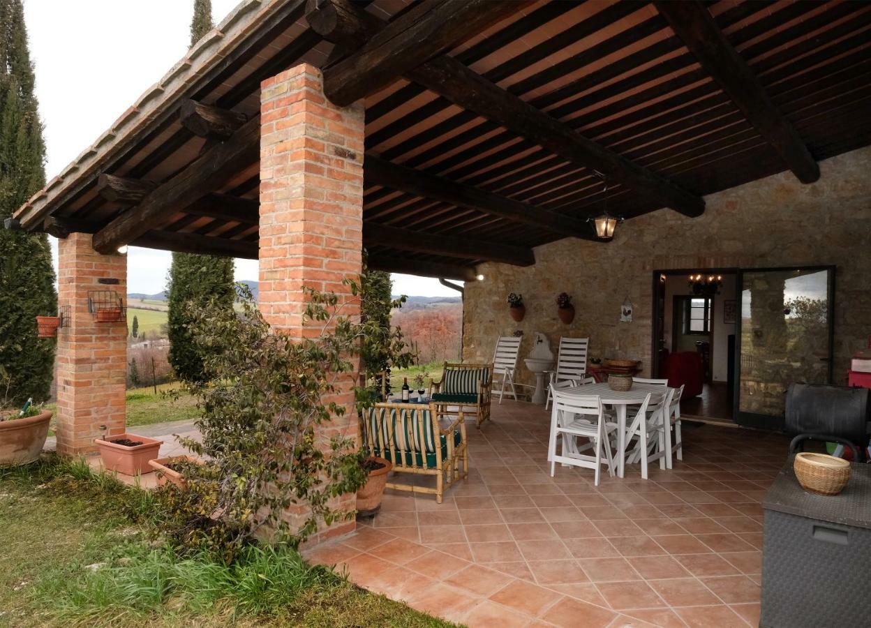 Podere Cacchini ปีเอนซา ภายนอก รูปภาพ